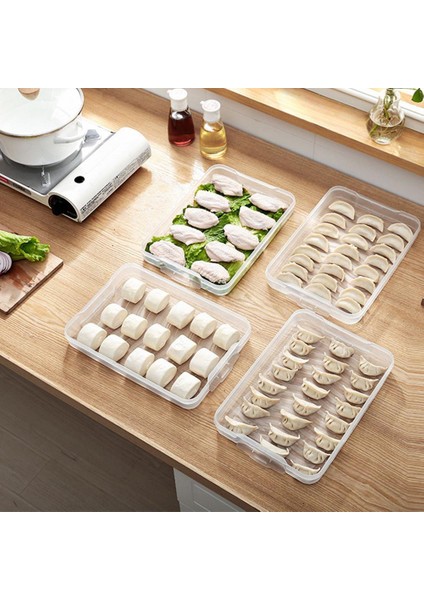 PINK-3LAYERS1COVER Stili Atucoho Mağaza Tek Katmanlı Börek Kutuları Depolama Tepsisi Gıda Konteyner Kutusu Dondurulmuş Börek Depolama Plastik Kutuları Serin Tutmak Için (Yurt Dışından)