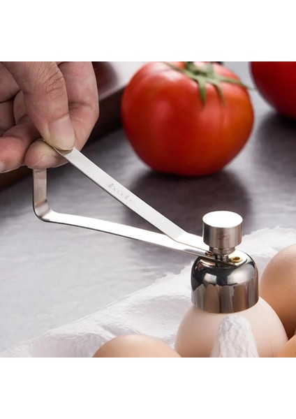 S Tarzı Yeni Pratik Metal Yumurta Makası Yumurta Topper Kesici Kabuk Açıcı Paslanmaz Çelik Haşlanmış Çiğ Yumurta Açık Yaratıcı Mutfak Alet Takımı (Yurt Dışından) indirimleri