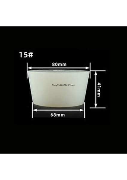 Model-15 Tarzı 00#~16# Katı Silikon Fişler Fermantasyon Kavanozu Için Silikon Kapak Tıpaları Homebrew, Fermentör Kauçuk Fermentasyon Kapakları (Yurt Dışından)