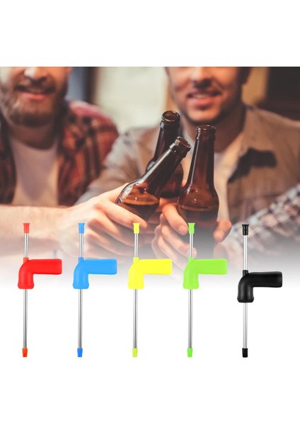 Mavi Stil 1 Adet Bira Şnorkel Saman Bira Bong Huni Slammer Çift Şnorkel Içme Bira Barı Araçları Festivaller Parti Dağıtıcı (Yurt Dışından) modelleri