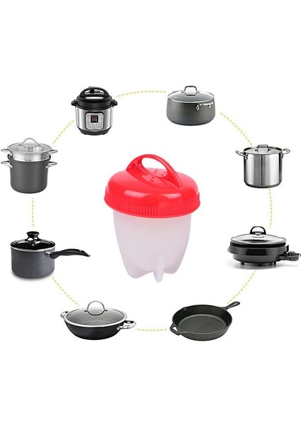6pc Tarzı Et Yumurta Pişirici Yapışmaz Silikon Yumurtalık Pişirme Yumurta Pişirici Eggies Ocak Yüksek Sıcaklığa Dayanıklı Mutfak Aksesuarları (Yurt Dışından) modelleri