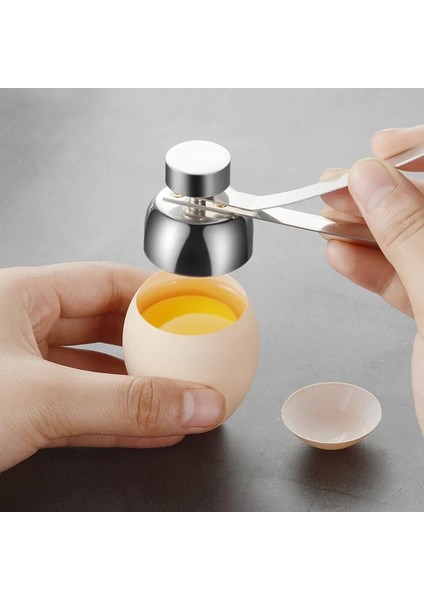 Y 8cm Tarzı Mutfak Aletleri Yumurta Kabuğu Açacağı Kesici Paslanmaz Çelik Yumurta Haşlama Bardakları Ayırıcı Filtre Yumurta Pişirme Araçları Mutfak Aksesuarları (Yurt Dışından) modelleri