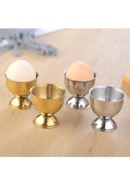 Altın Tarzı Paslanmaz Çelik Yumurta Kaynatma Kabı Altın Kaplama Paslı Çelik Yumurtalık Yaratıcı Yumurtalık Şarap Bardağı Tabağı Yumurtalık Yumurtalık (Yurt Dışından) fırsatları