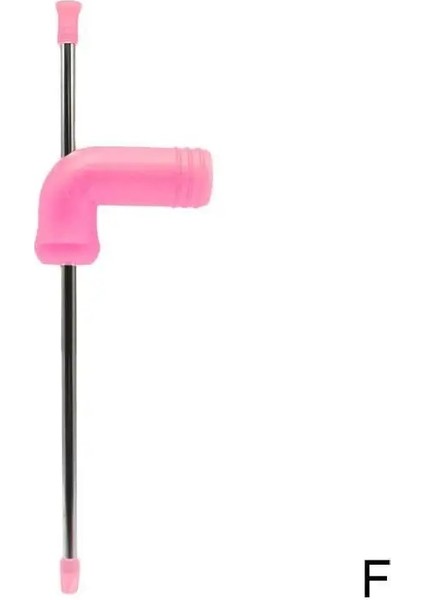Pembe Stil 1 Adet Dokunun Bira Şnorkel Saman Bira Bong Huni Slammer Çift Şnorkel Içme Bira Barı Araçları Parti Dispenseri (Yurt Dışından)