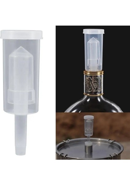 1 Adet Stil Pcs Homebrew Bira Silindir Fermentör Hava Kilidi Bira Fermantasyon Şarap Yapımı Için Tek Yönlü Egzoz Su Mühürlü Çek Valf (Yurt Dışından) modelleri