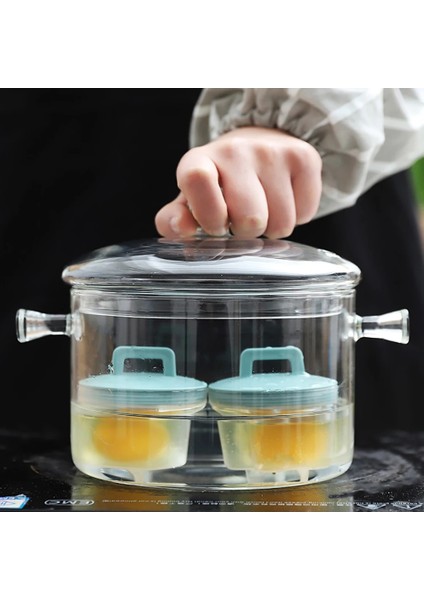 Yeşil Stil Set Sevimli Yumurta Kazanı Plastik Yumurta Avcısı Seti Mutfak Yumurta Pişirici Araçları Kapaklı Yumurta Kalıbı Formu Fırçalı Gözleme Makinesi (Yurt Dışından)