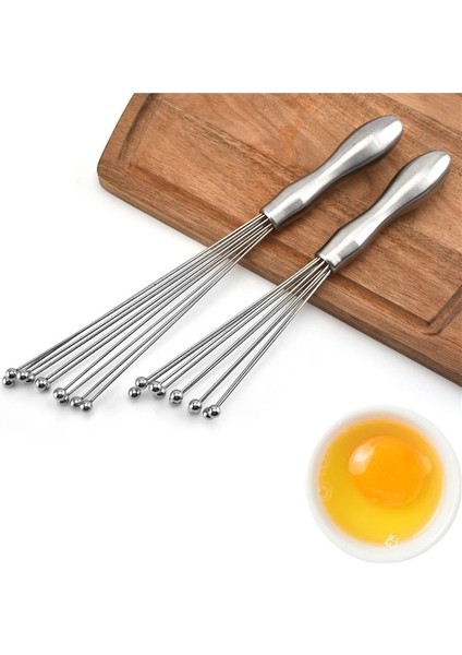 10 Inç Tarzı Paslanmaz Çelik Top Çırpma Mikser Paslanmaya Dayanıklı Boncuk Yumurta Kırbaç El Yumurta Çırpıcı Mutfak Karıştırma Araçları Ev Yumurta Aletleri (Yurt Dışından) indirimleri