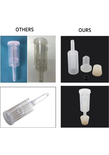 Sıcak! Home Brew Bira Alkolleri Için Hava Kilidi Şarap Hava Kilidi Gıda Sınıfı Delinmiş Silikon Tıpa ile Fit 1 Galon Cam Sürahiler (Yurt Dışından) modelleri
