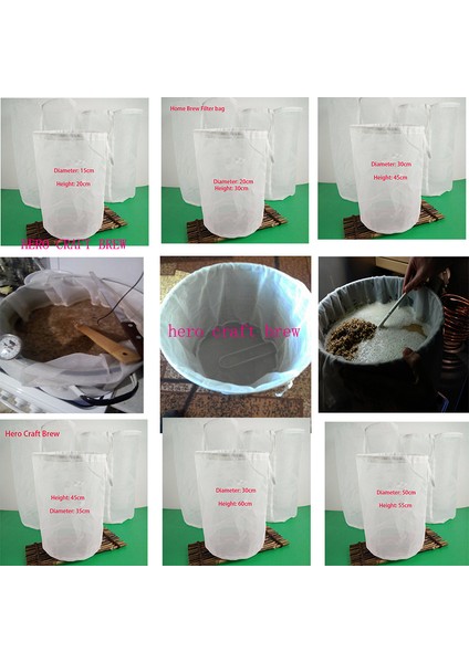 NO.3045 Tarzı Bira Brew Çanta Ev Bira Filtre Torbası Dize Malt Mash Çanta ile Evde Bira Üretimi Için (Yurt Dışından) fiyatları