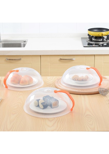 Beyaz Stil Mikrodalga Yemek Örtüsü Yıkanabilir Etkili Kolay Kullanımlı Mikrodalga Plaka Kapağı Şef Için Saplı Şeffaf Sıçrama Önleyici Kapak (Yurt Dışından) fiyatları