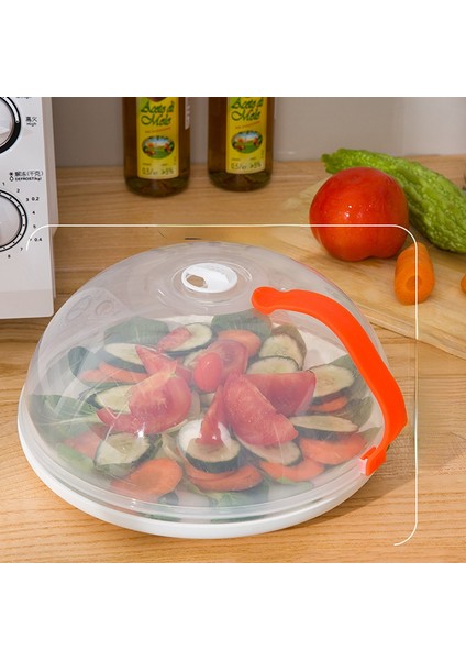 Beyaz Stil Mikrodalga Yemek Örtüsü Yıkanabilir Etkili Kolay Kullanımlı Mikrodalga Plaka Kapağı Şef Için Saplı Şeffaf Sıçrama Önleyici Kapak (Yurt Dışından) indirimleri