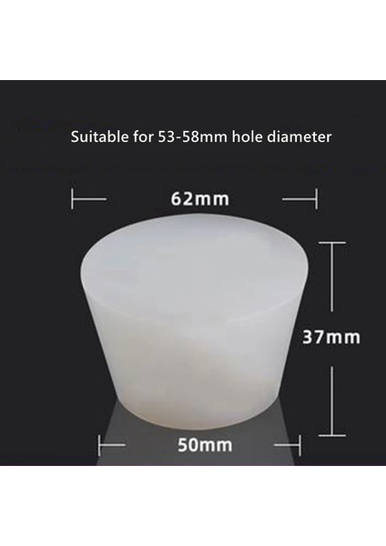12 Beden 2 Adet Silikon Şarap Kauçuk Tıpa Delik Olmadan Gıda Sınıfı Hava Kilidi Vana Fermantasyon Varil Ev Bira Bira Için Demlemek (Yurt Dışından)