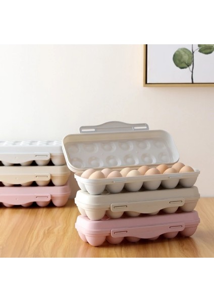 Gri 18 Bölme Stili Buzdolabı Için Yumurta Tutucular Plastik Kapaklı Yumurta Kapları Buzdolabı Yumurta Tepsisi Yumurta Saklama Kutusu (Yurt Dışından) fırsatları