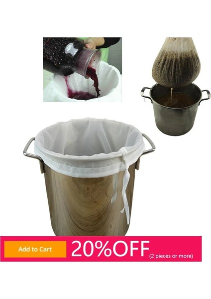 W45X60 Stili 200 Ağ Mesh Demlemek Süzgeç Çanta Gıda Sınıfı Somun Süt Şarap Bira Elek Kova Soya Suyu Sebze Dolum Kahve Akvaryum Filtresi (Yurt Dışından) modelleri
