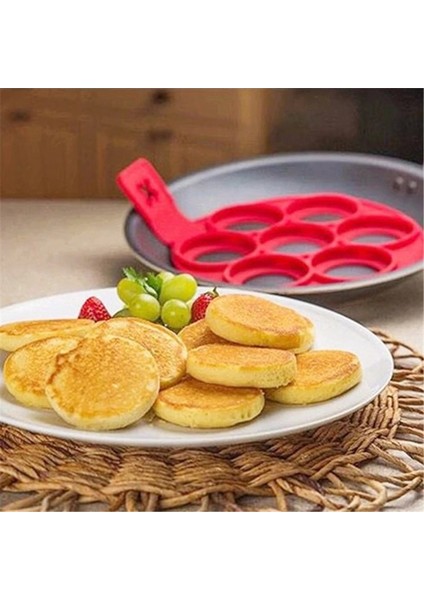 HHU112 Style 1 Adet Gözleme Makinesi Yapışmaz Pişirme Aracı Yuvarlak Kalp Gözleme Makinesi Yumurta Ocak Pan Flip Kek Yumurta Kalıp Mutfak Pişirme Aksesuarları (Yurt Dışından)