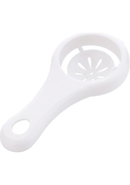 Beyaz Stil 1 Mini Beyaz Plastik Yumurta Sarısı Ayırıcı Ev Mutfak Pişirme Yardımcısı Ikram Yumurta Pişirme Eleme Gadget Mutfak Pişirme Aracı (Yurt Dışından)