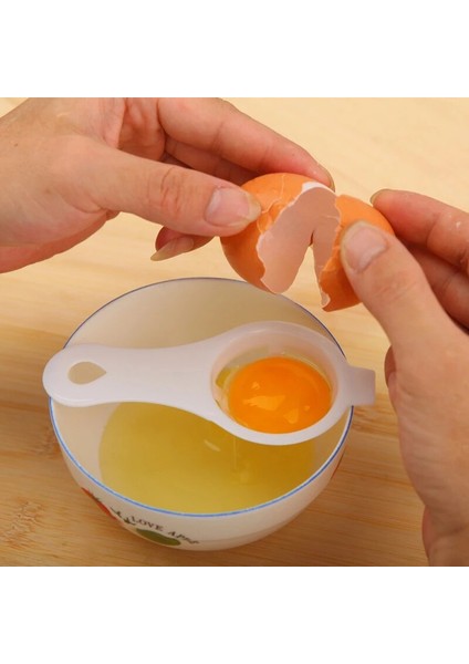 Beyaz Stil 1 Mini Beyaz Plastik Yumurta Sarısı Ayırıcı Ev Mutfak Pişirme Yardımcısı Ikram Yumurta Pişirme Eleme Gadget Mutfak Pişirme Aracı (Yurt Dışından) modelleri