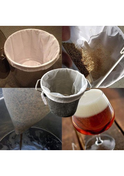 30X60CM Tarzı 400MESH 38MIKRON Yuvarlak Tabanlı Ev Demleme Bira Filtre Torbaları Yeniden Kullanılabilir Naylon Örgü Çantalar Bira Şarap Için Ipli Süzme Mikron Naylon Demleme Torbası (Yurt Dışından) indirimleri