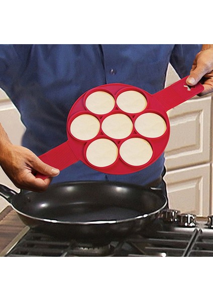 No.6 Tarzı Gözleme Makinesi Yapışmaz Pişirme Aracı Yuvarlak Kalp Gözleme Yumurta Ocak Pan Flip Yumurta Kalıp Mutfak Pişirme Aksesuarları (Yurt Dışından) modelleri
