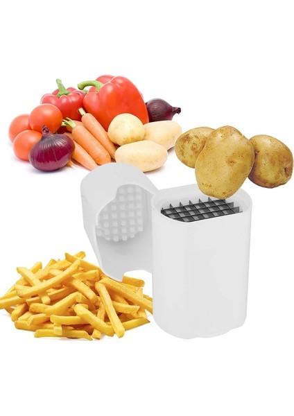 Cips Makinesi Patates Öğütücü Patates Sebze Doğrayıcı Patates Kızartması Için En Iyisi Elma Dilimleyiciler Patates Cipsi Waffle Makinesi Sebze Kesici (Yurt Dışından)