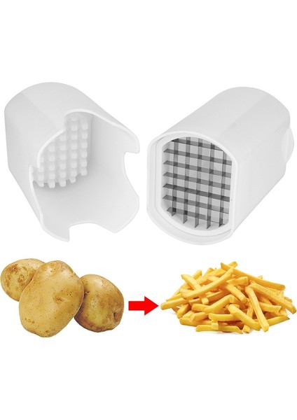 Cips Makinesi Patates Öğütücü Patates Sebze Doğrayıcı Patates Kızartması Için En Iyisi Elma Dilimleyiciler Patates Cipsi Waffle Makinesi Sebze Kesici (Yurt Dışından)
