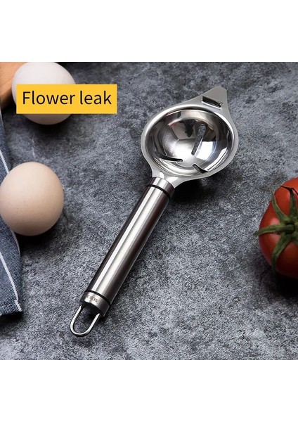 Bir Stil Paslanmaz Çelik Yumurta Beyaz Ayırıcı Aletler Yumurta Sarısı Filtre Aletleri Mutfak Aksesuarları Ayırma Huni Kaşığı Yumurta Bölücü Aracı (Yurt Dışından)