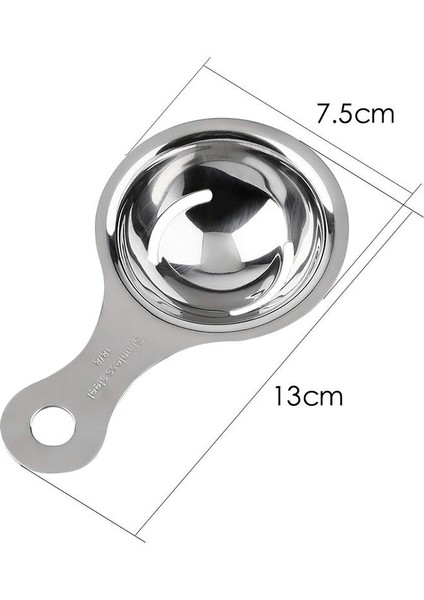 Paslanmaz Çelik Yumurta Beyaz Ayırıcı Aletler Yumurta Sarısı Filtre Aletleri Mutfak Aksesuarları Ayırma Huni Kaşığı Yumurta Bölücü Aracı (Yurt Dışından) modelleri