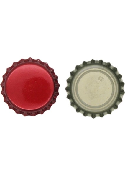 Şeffaf Kırmızı Stil Lot Taç Kapakları Homebrew Bira Kapakları Craft Bira Şişeleme (Yurt Dışından)
