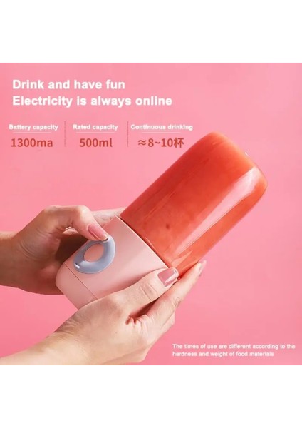 Yeşil Stil 6 Kesici Mini Taşınabilir Sıkacakları USB Elektrikli Mikser Meyve Smoothie Blender Makinesi Mutfak Robotu Maker Meyve Sıkacağı Sıkacağı (Yurt Dışından)