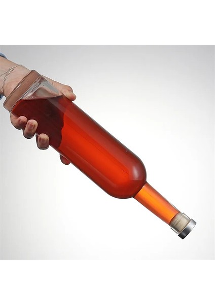 375ML Tarzı Xmt-Home Yüksek Dereceli Şarap Şişeleri Boş Alkol Likör Cam Şişe Şarap Kabı 1 Adet (Yurt Dışından) modelleri