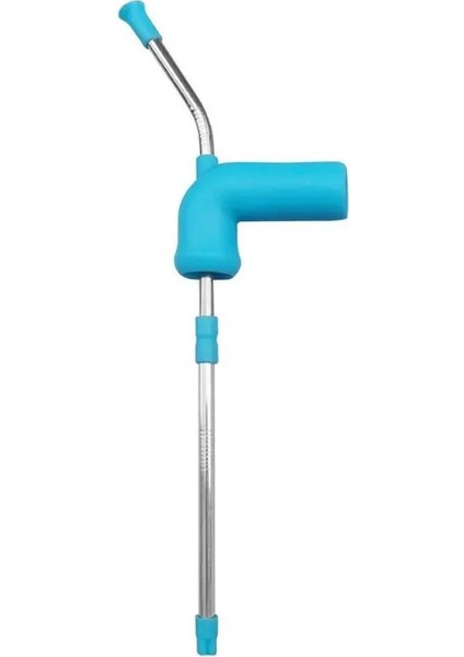 Mavi Stil 36CM Bira Şnorkel Saman Bira Bong Huni Slammer Çift Şnorkel Içme Bira Barı Araçları Festivaller Parti Dağıtıcı Barware (Yurt Dışından)