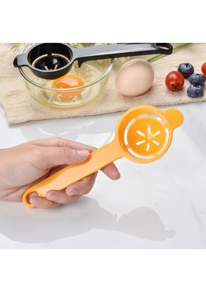 Sarı Yumurta Bölücü Stili Mutfak Aksesuarları Kulplu Yumurta Ayırıcı Yumurta Sarısı Filtre Aletleri Yumurta Bölücü Mutfak Aletleri Pişirme Pişirme Aksesuarları (Yurt Dışından) fırsatları