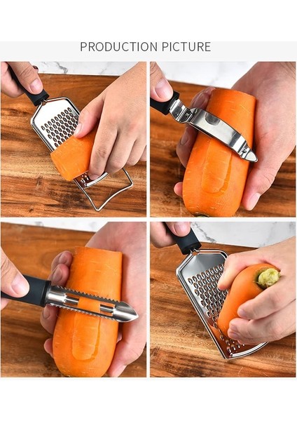 Zencefil Rendesi B Tarzı Paslanmaz Çelik Sebze Rendesi Dondurma Kaşığı Yumurta Çırpma Meyve Patates Dilimleme Kutuları Açacağı Limon Parçalayıcı Mutfak Gereçleri (Yurt Dışından) fırsatları