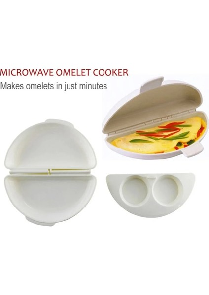 Yeni Yumurta Vapuru Yumurta Tepsisi Mikrodalga Omlet Makinesi Kahvaltı Yumurta Kaçak Avcı Tencere Yumurta Omlet Tavası Yumurta Ocak Mutfak Pişirme Araçları (Yurt Dışından) fırsatları