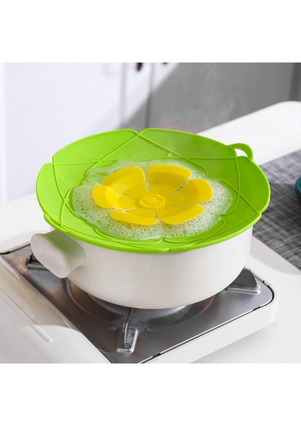 Mavi Stil Silikon Kapak Dökülme Durdurucu Pişirme Vapur Mikrodalga Sıçrama Koruması Anti Taşma Tencere Kapağı Mutfak Pişirme Araçları Çiçek Tencere (Yurt Dışından) indirimleri