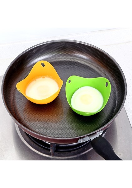1 Adet Yeşil Stil Silikon Yumurta Kaçak Avcı Bölmeleri Haşlama Tavası Kalıp Mutfak Aracı Aksesuar Aşçı Gadget Mutfak Aksesuarları (Yurt Dışından) modelleri