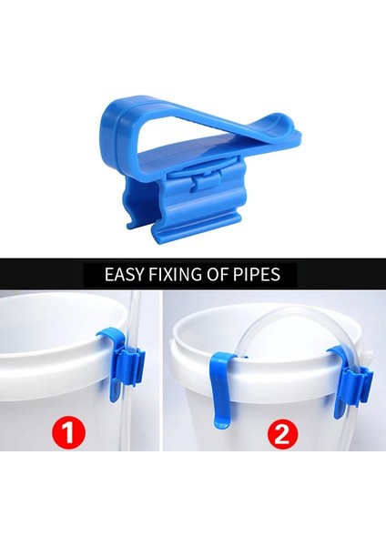 Siyah Stil 2 Adet 2 Adet Ev Demlemek Kova Cle Sifon Tüp Akış Kontrolü Şarap Bira Kelepçesi Balık Akvaryum Filtrasyon Su Borusu Filtre Hortumu Tutucu (Yurt Dışından) indirimleri