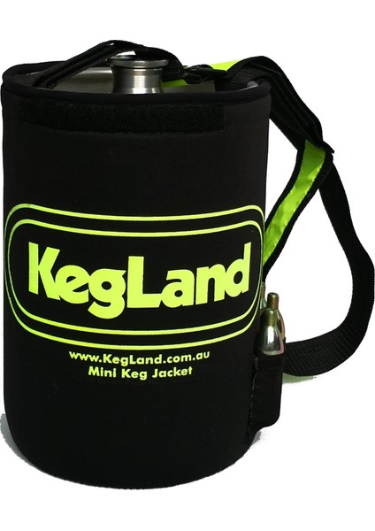 Kegland Karanlıkta Glow Mini Fıçı Neopren Fıçı Parka Ceket - 5l Fıçılar Kegland (Yurt Dışından)