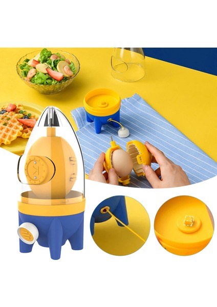Rastgele Renk 1 Adet Tarzı Sıcak Satmak Yumurta Karıştırıcı Çalkalayıcı Çırpma Çırpma Elle Çalışan Altın Yumurta G Maker Mikser Pişirme Gereçleri Mutfak Aracı Yeni Yumurta Araçları (Yurt Dışından)