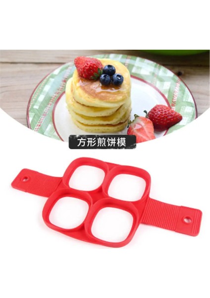 No.2 Tarzı Lınsbaywu Yapışmaz Silikon Gözleme Makinesi Kek Kalıpları Yumurta Kızarmış Araçları Yumurta Halkaları Kalıp Pasta Mat Pişirme Aksesuarları (Yurt Dışından)