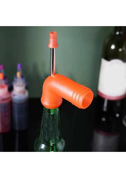 Gül Kırmızı Tarzı 1 Adet Bira Şnorkel Bira Bong Huni Tavuklar Evi Eğlence Partisi Slammer Çift Bira Içecek Şnorkel Festivaller Bar Içme Araçları (Yurt Dışından) modelleri