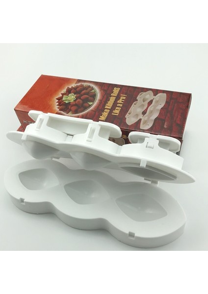 7cm-Kutu Stili ile Yeni Eatball Maker Manuel Köfte Kalıp Presi Kıyma Işlemcisi Içli Kek Tatlılar Gıda Ev Mutfak Aletleri Etli Turta (Yurt Dışından) indirimleri