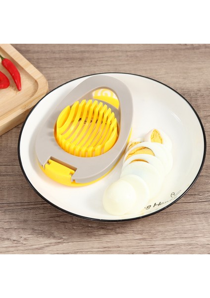 Siyah Stil Mutfak Aleti Yumurta Dilimleyici Dilimleme Aleti Kesilmiş Yumurta Kesici Paslanmaz Çelik Aksesuarlar Dilimleyiciler Çok Işlevli Şekillendirici Bento Kalıp (Yurt Dışından)
