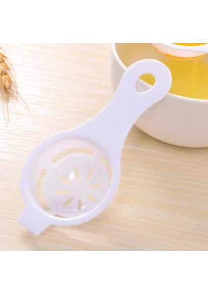 Beyaz Stil Plastik Yumurta Bölücüler Yumurta Sarısı Ayırıcı Güvenli Pratik El Yumurta Aletleri Mutfak Pişirme Aletleri Gıda Dereceli Yumurta Ayırıcı (Yurt Dışından) fırsatları