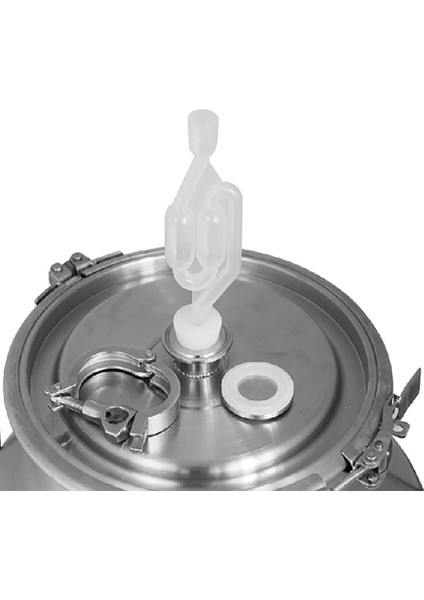 L 12 Stili 8mm Delikli Konik Silikon Tapa Hava Kilidi Valfi Için Katı Silikon Stoper Şişe Stoperi Brew Wine Food Grade Kauçuk Stoper (Yurt Dışından) fiyatları