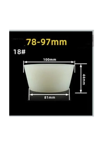 No.18 Tarzı Bir Katı Silikon Fermentör Kapak Fişi Stoper 8mm Delik Veya Katı Hava Kilidi Valfı Brew Şarap Kauçuk Fermantasyon Kapakları Fermentasyon Malzemeleri (Yurt Dışından)