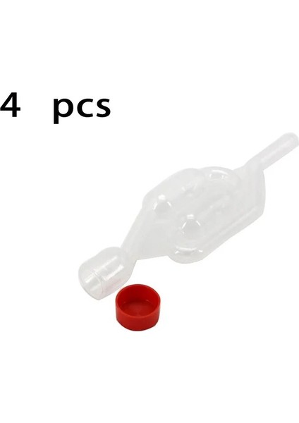 4 Adet Stil Yeni 1 Adet Ev Yapımı Hava Kilidi Hava Su Mühürlü Egzoz Valfi Homebrew Şarap Fermantasyon Aracı Ev Şarap Yapımı Şarap Havalandırma Aksesuarları (Yurt Dışından)