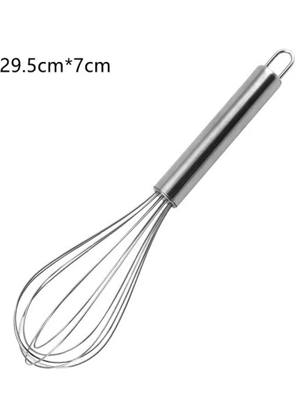 No.3 Tarzı Mutfak Yumurta Araçları Yumurta Çırpıcı Paslanmaz Çelik Yumurta Çırpıcı Balon Tel Çırpma El Yumurta Kreması Süt Mikser Mutfak Pişirme Aksesuarları (Yurt Dışından)