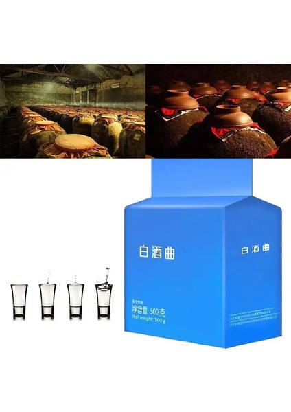 Şarap Mayası 500G Fermantasyon Damıtma Distiller Ev Bira Fabrikası Votka Brew (Yurt Dışından) fırsatları
