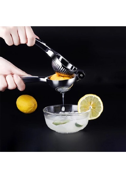 Gümüş Tarzı Manuel Limon Sıkacağı El Portakal Sıkacağı Limon Meyve Sıkacağı Narenciye Pres Makinesi Ev Için Paslanmaz Çelik Mutfak Aksesuarları (Yurt Dışından) indirimleri